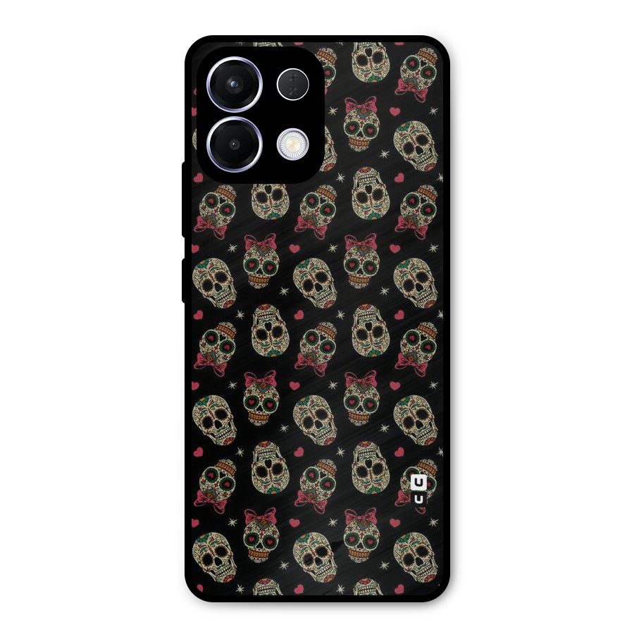 Skull Pattern Metal Back Case for Oppo K13