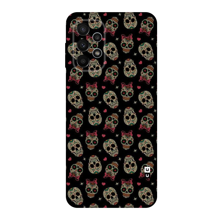 Skull Pattern Original Polycarbonate Back Case for Galaxy A23