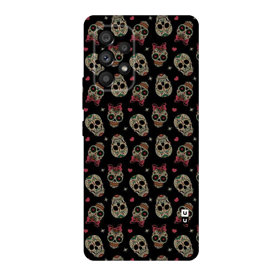 Skull Pattern Original Polycarbonate Back Case for Galaxy A53 5G
