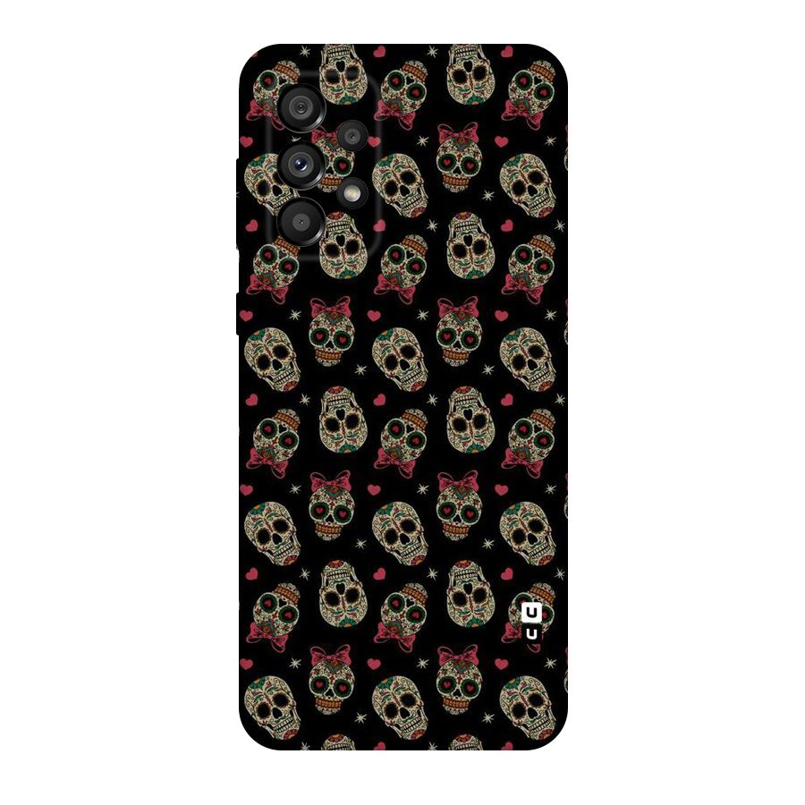 Skull Pattern Original Polycarbonate Back Case for Galaxy A73 5G