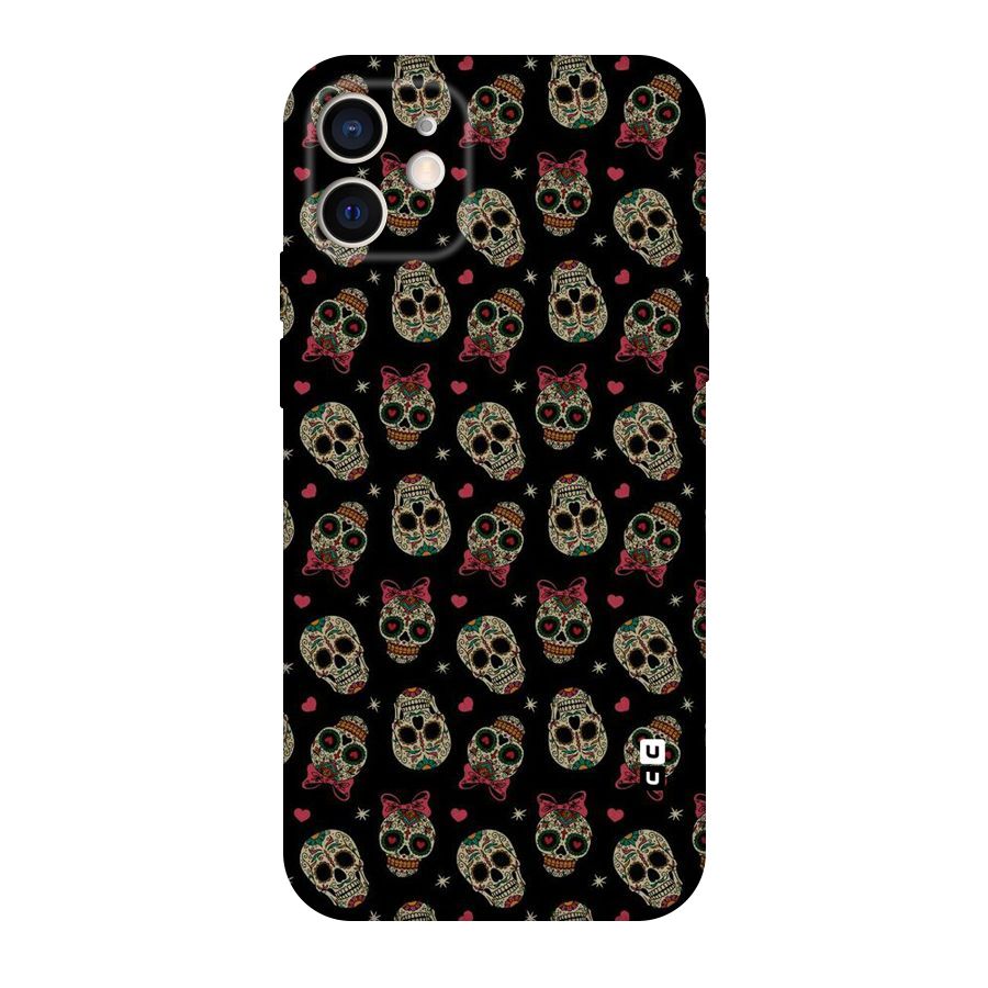 Skull Pattern Original Polycarbonate Back Case for iPhone 12 Pro