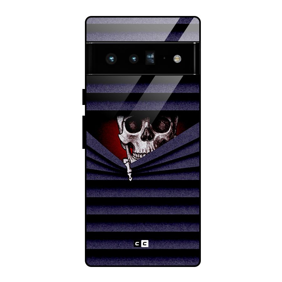 Skull Peak Glass Back Case for Google Pixel 6 Pro