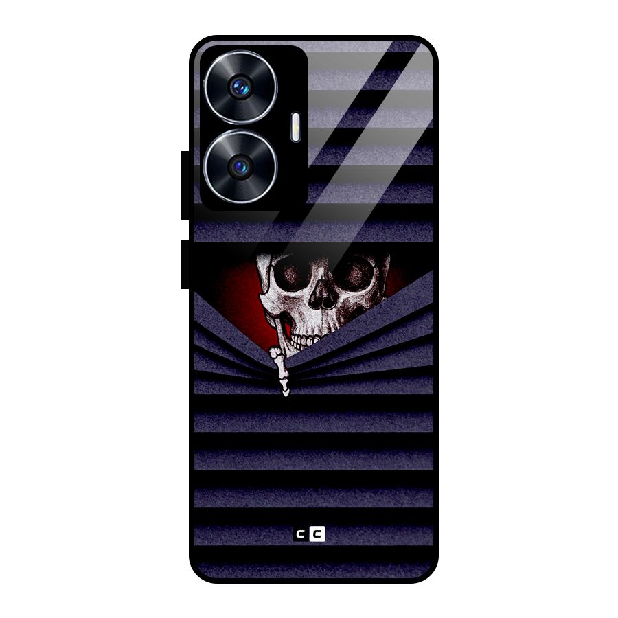 Skull Peak Glass Back Case for realme C55