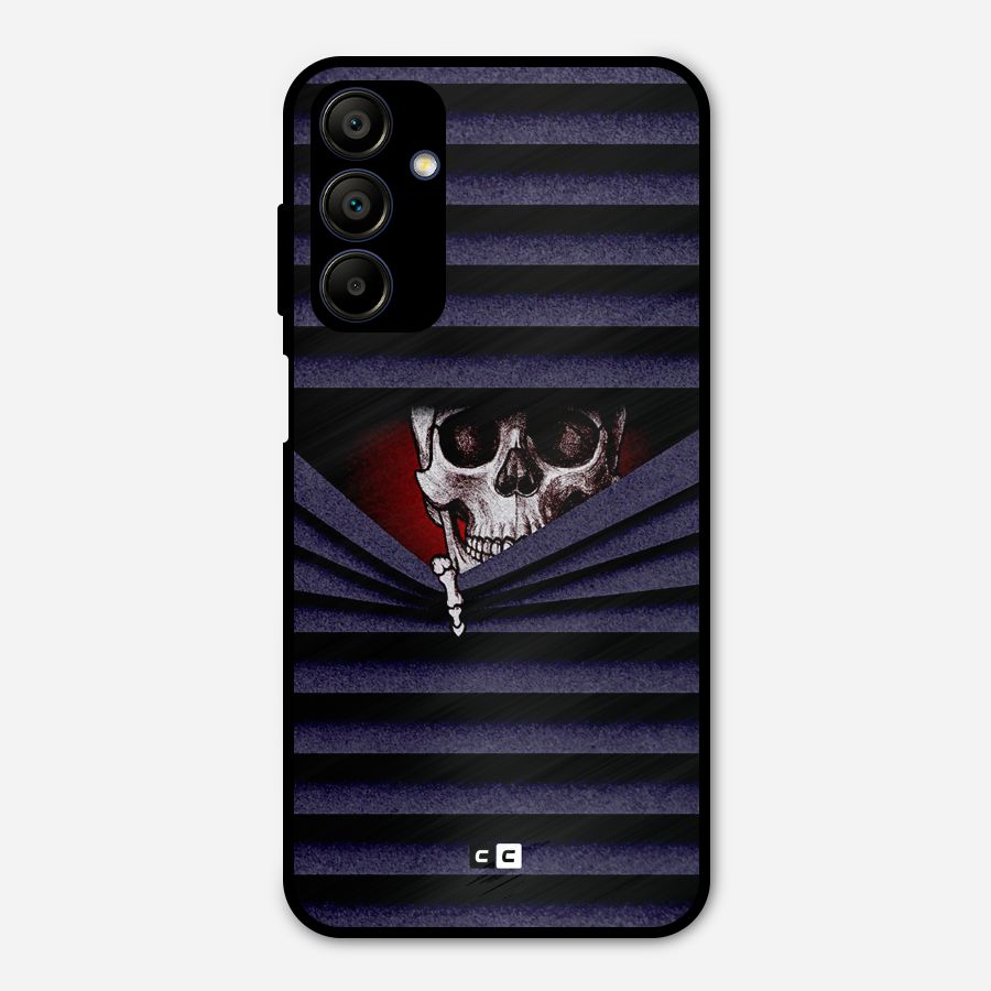 Skull Peak Metal Back Case for Galaxy A15 5G