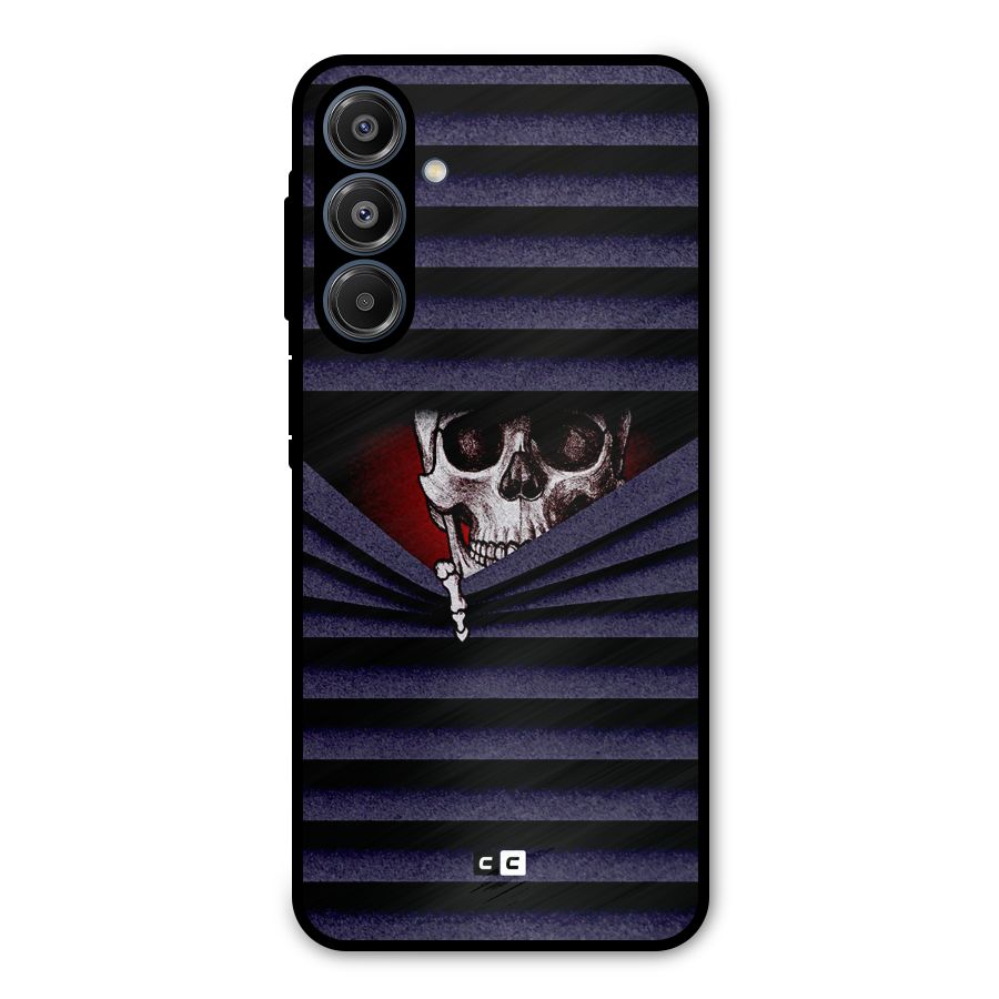 Skull Peak Metal Back Case for Galaxy A16 5G