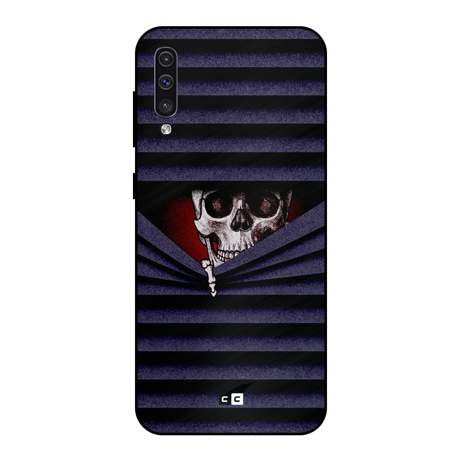 Skull Peak Metal Back Case for Galaxy A30s