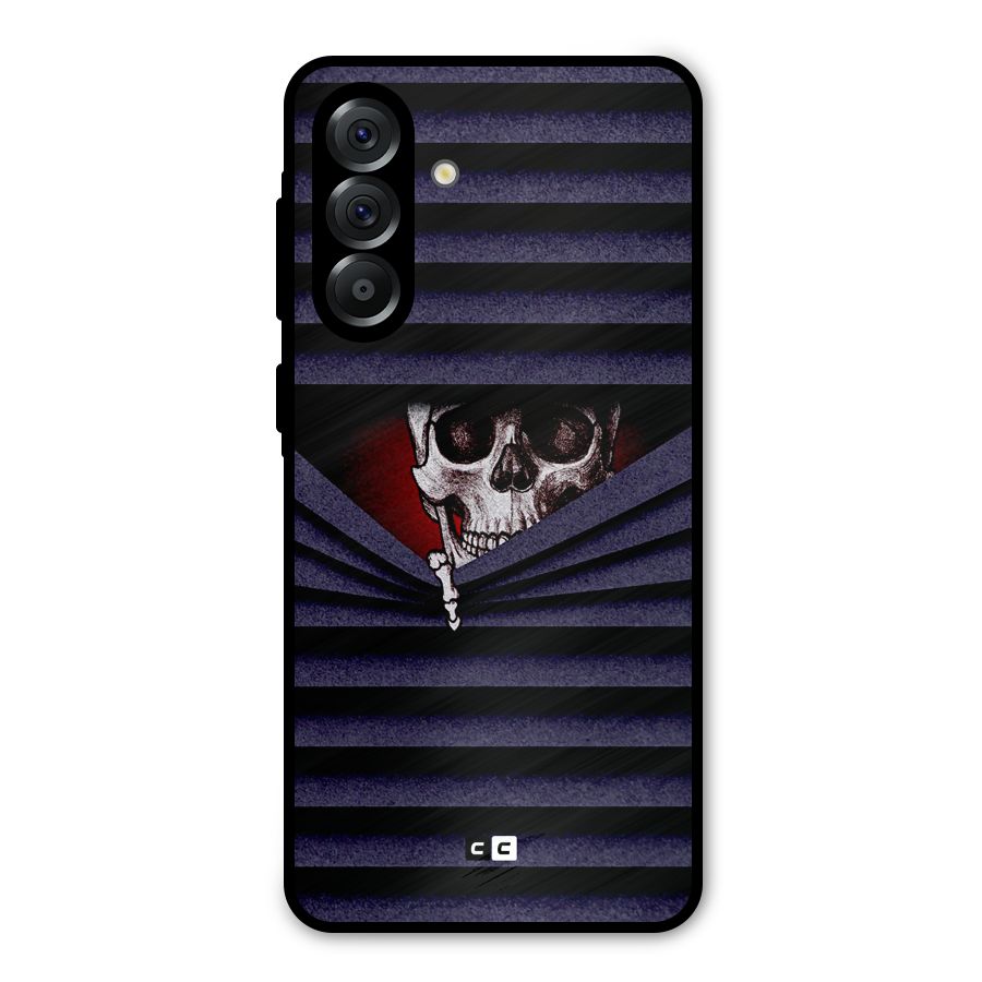Skull Peak Metal Back Case for Galaxy A36