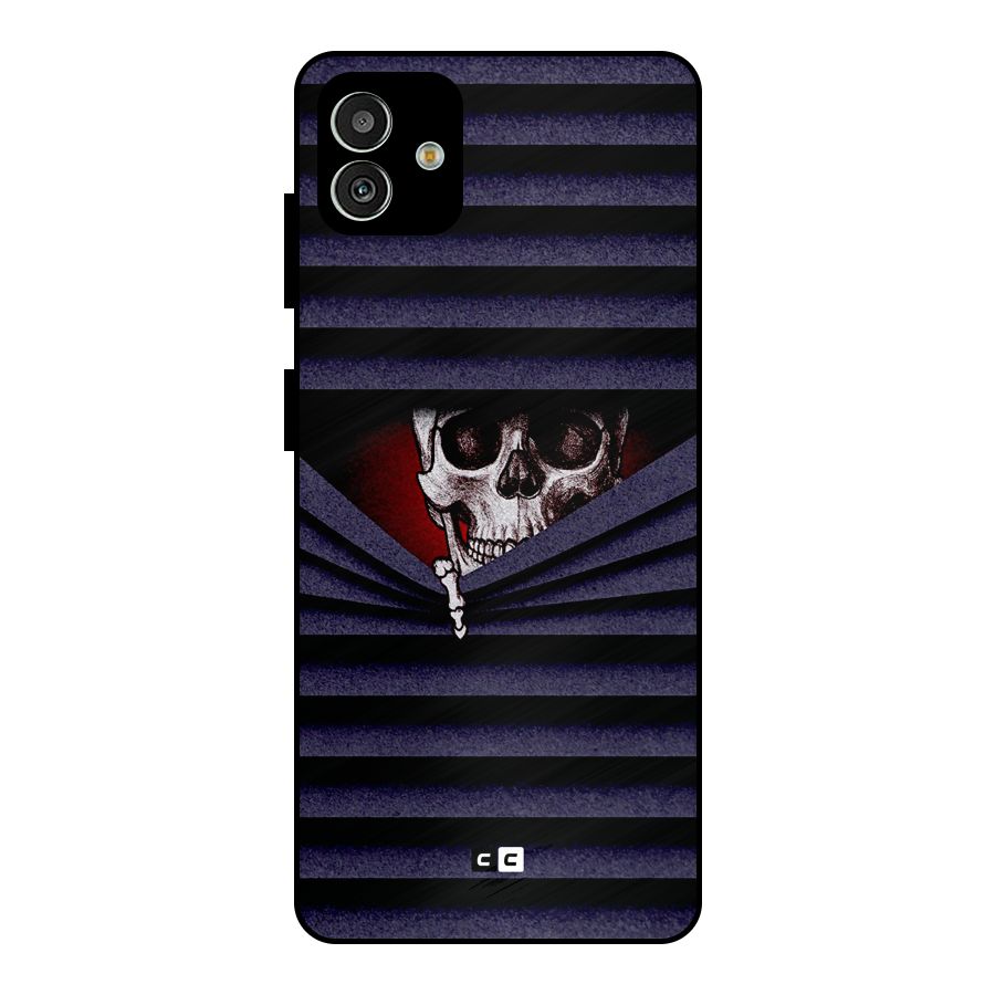 Skull Peak Metal Back Case for Galaxy M13 5G