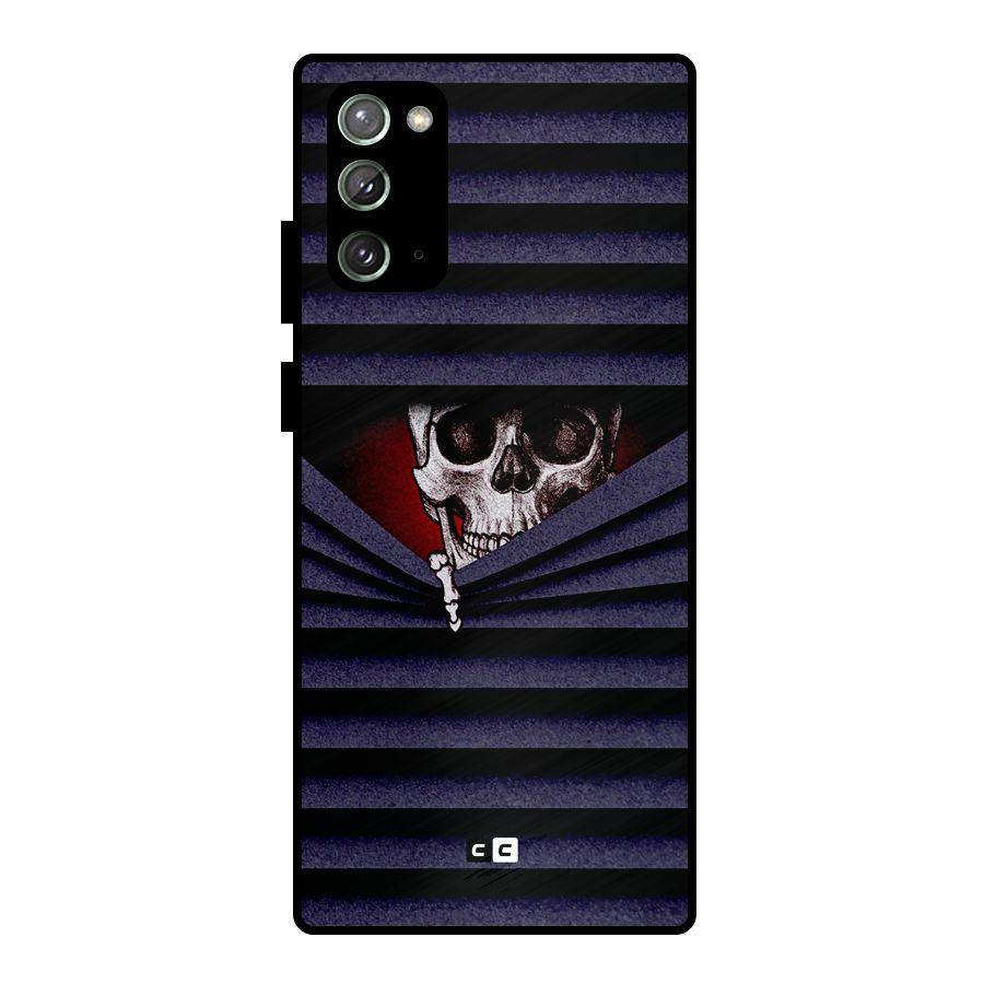 Skull Peak Metal Back Case for Galaxy Note 20