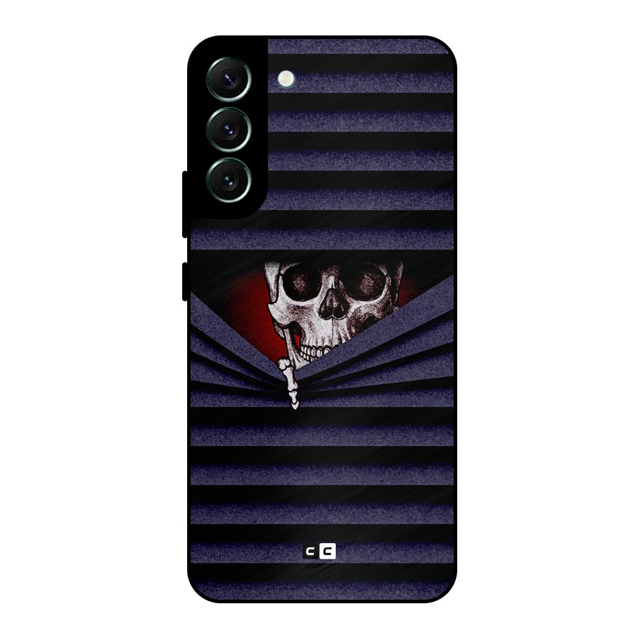 Skull Peak Metal Back Case for Galaxy S22 Plus 5G