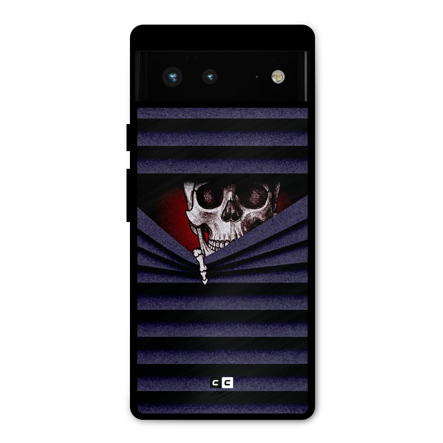 Skull Peak Metal Back Case for Google Pixel 6
