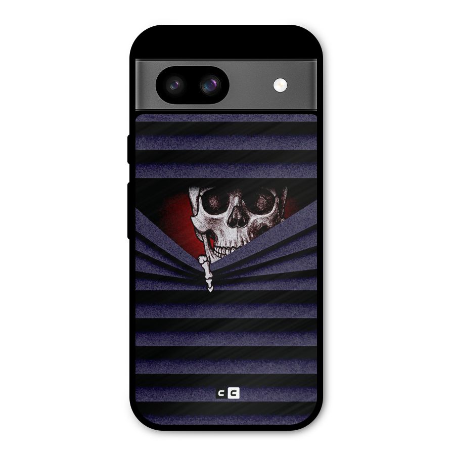 Skull Peak Metal Back Case for Google Pixel 8a