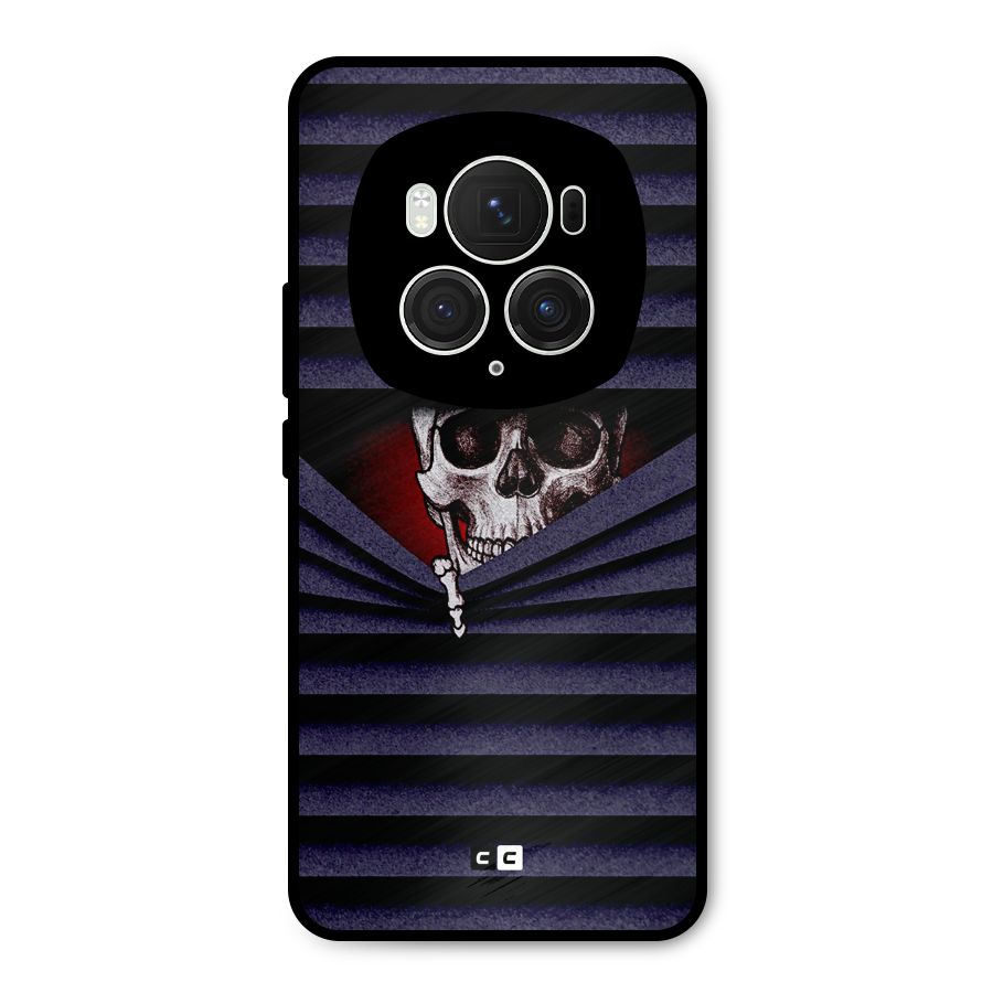 Skull Peak Metal Back Case for Honor Magic6 Pro