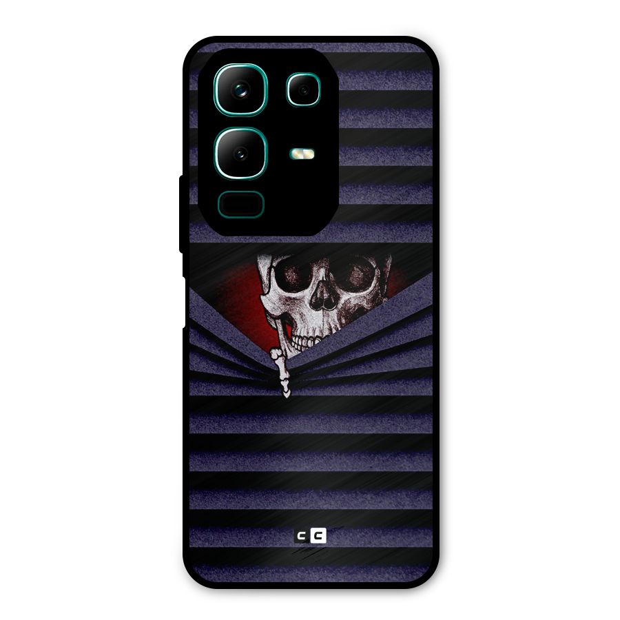 Skull Peak Metal Back Case for Infinix Note 50x