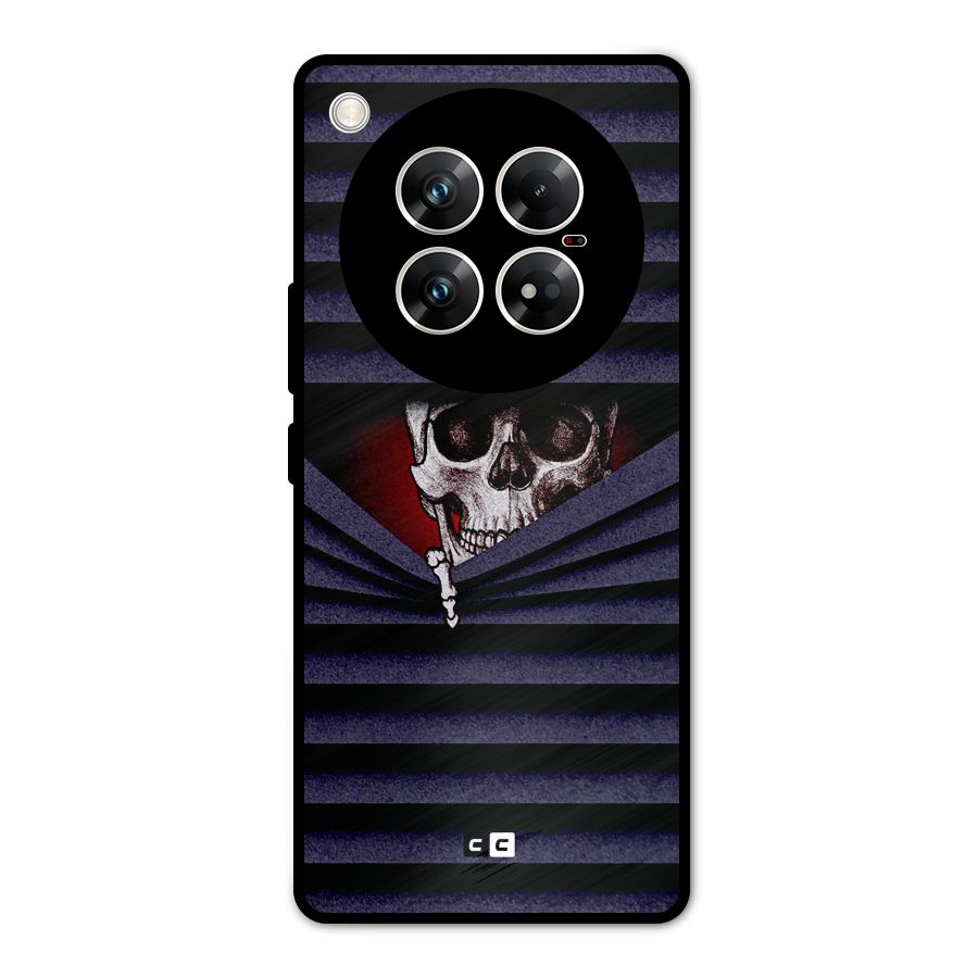Skull Peak Metal Back Case for Infinix Zero 40 5G