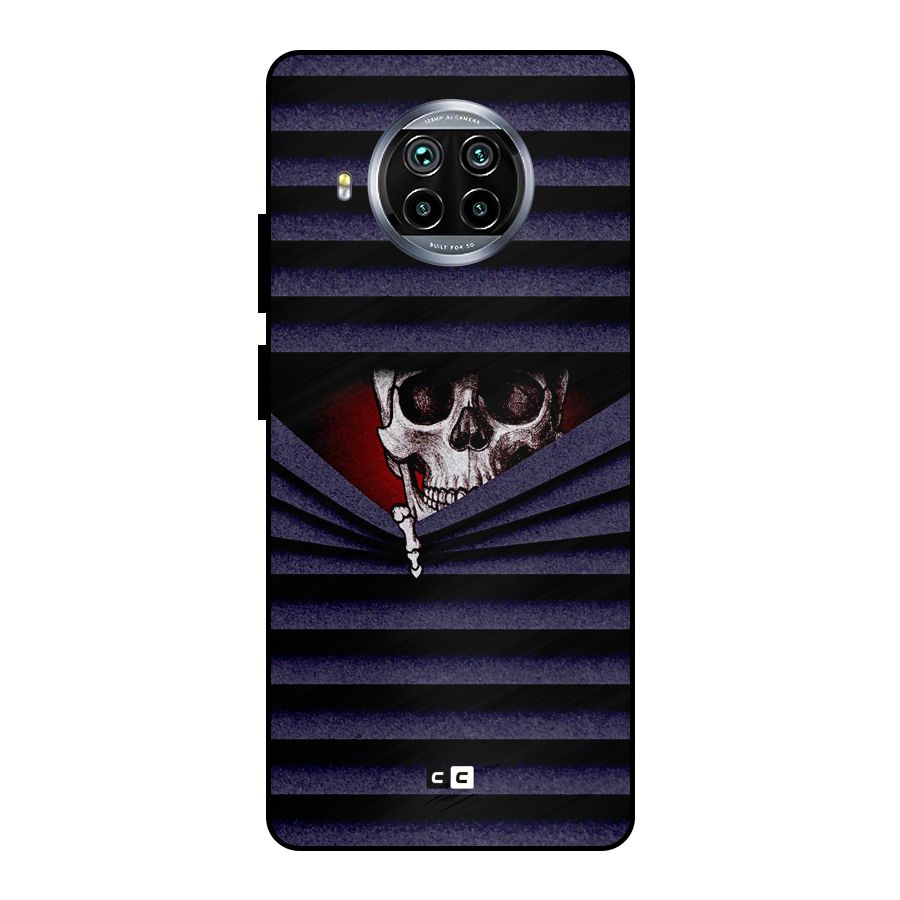 Skull Peak Metal Back Case for Mi 10i
