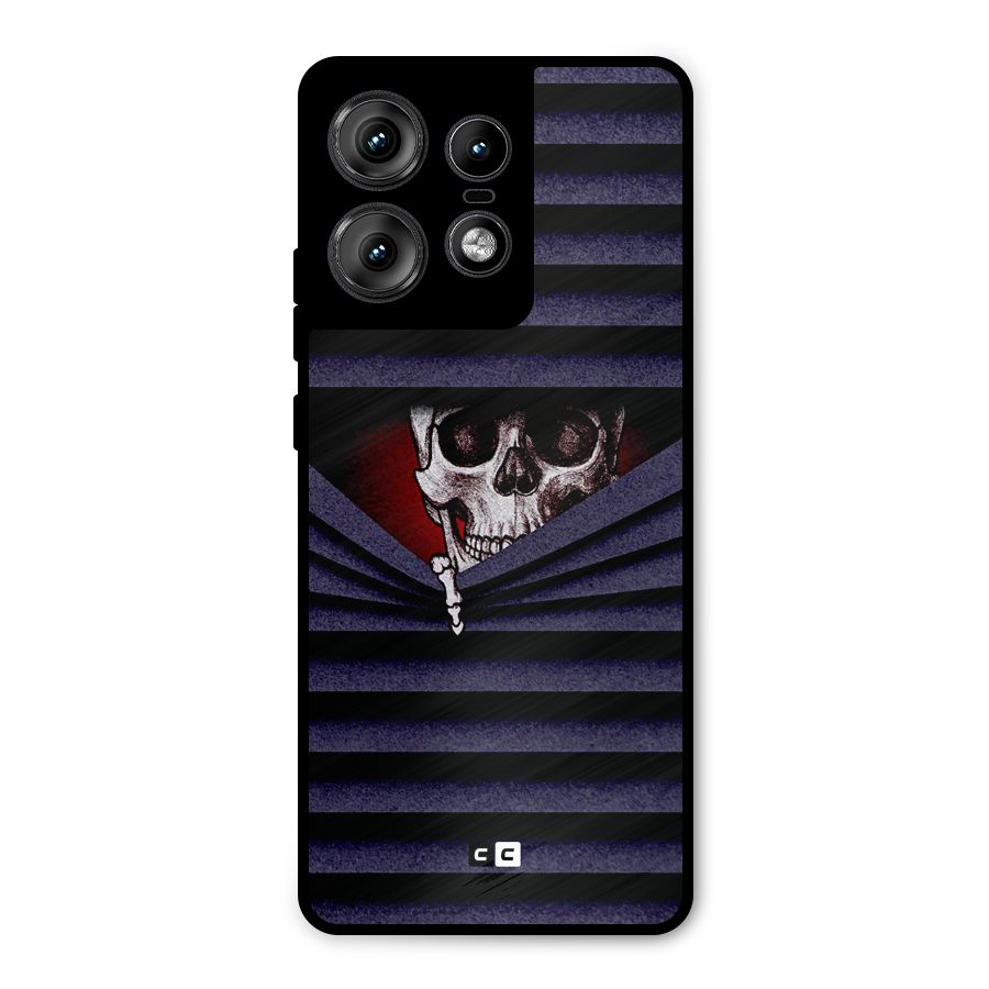 Skull Peak Metal Back Case for Motorola Edge 50 Pro