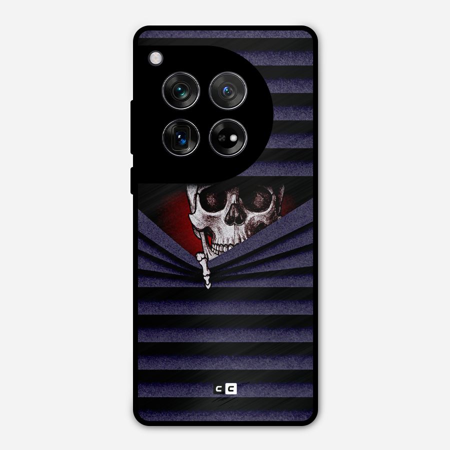 Skull Peak Metal Back Case for OnePlus 12