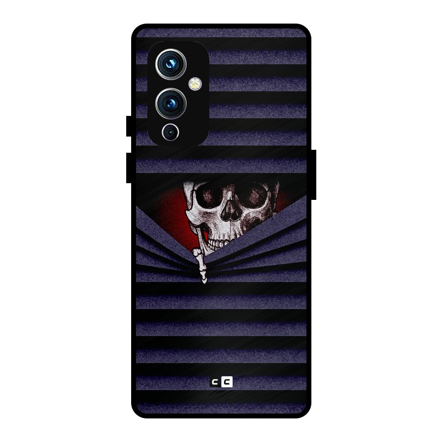 Skull Peak Metal Back Case for OnePlus 9
