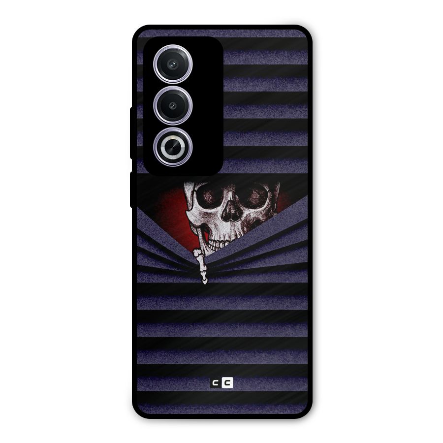 Skull Peak Metal Back Case for Oppo K12x