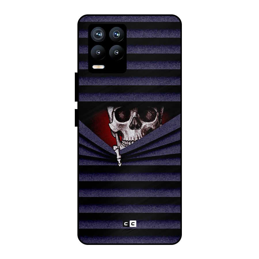 Skull Peak Metal Back Case for Realme 8 Pro