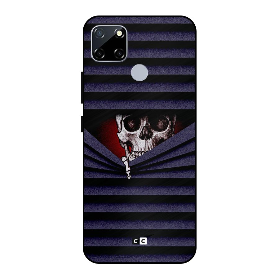 Skull Peak Metal Back Case for Realme Narzo 20