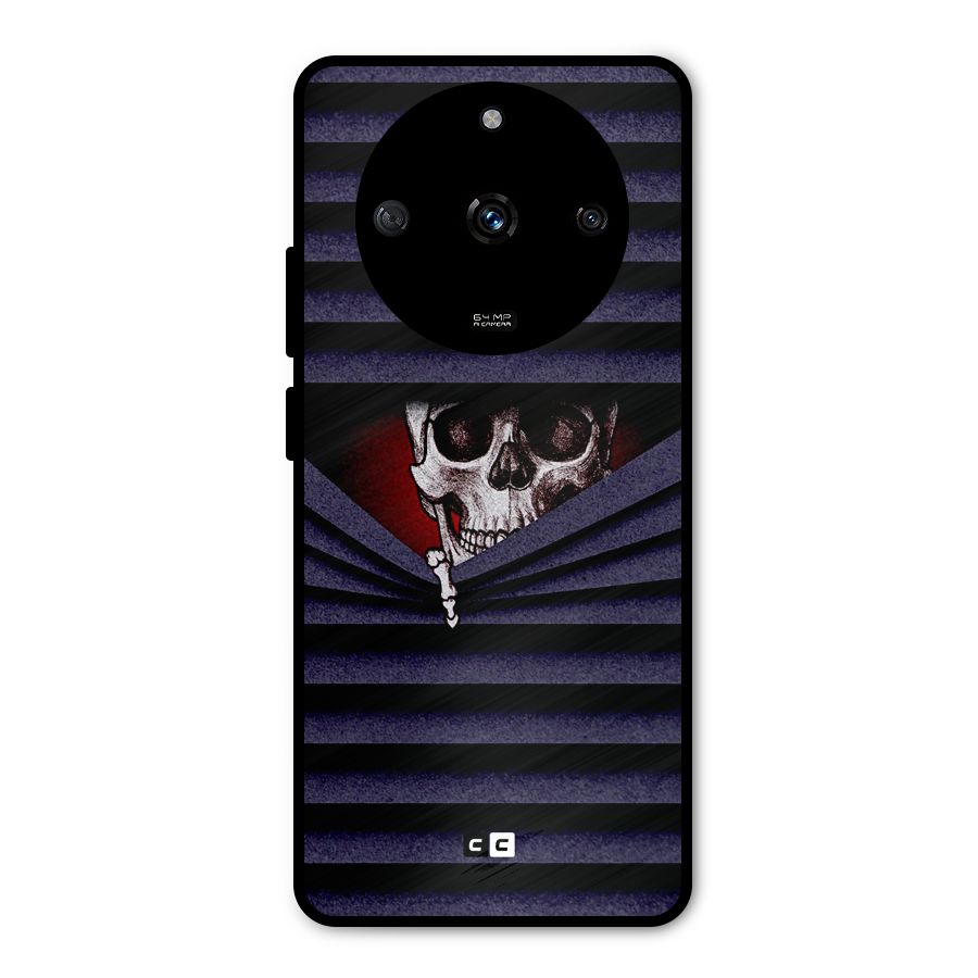 Skull Peak Metal Back Case for Realme Narzo 60 5G