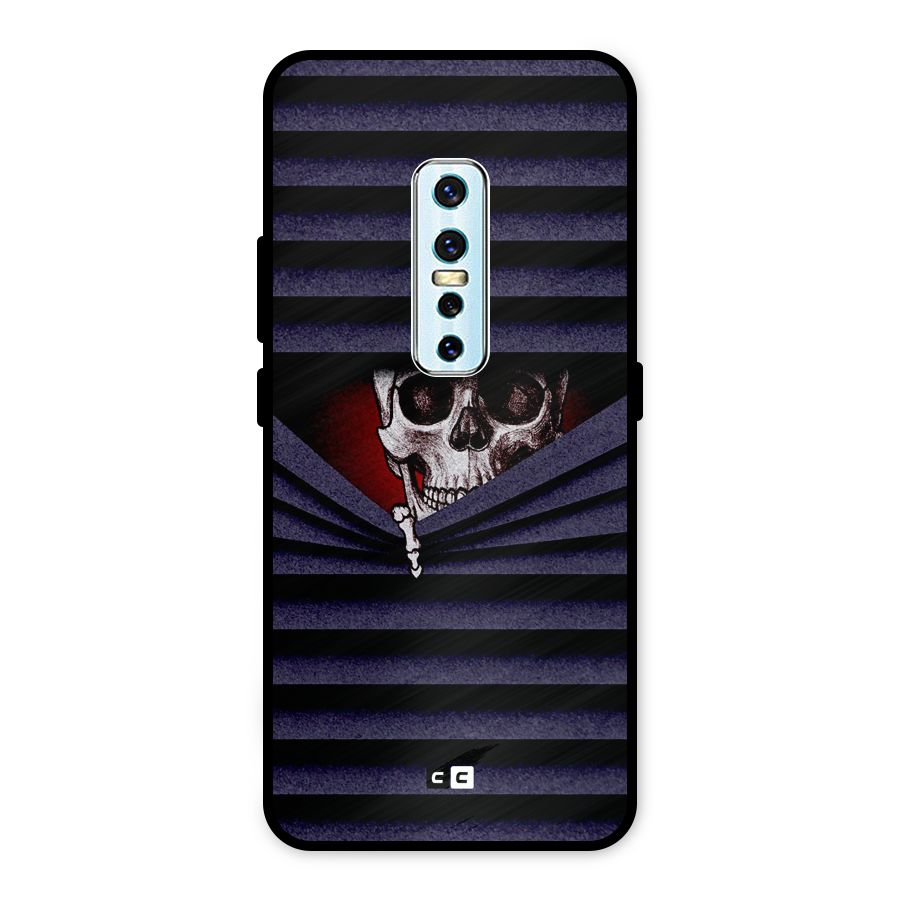 Skull Peak Metal Back Case for Vivo V17 Pro