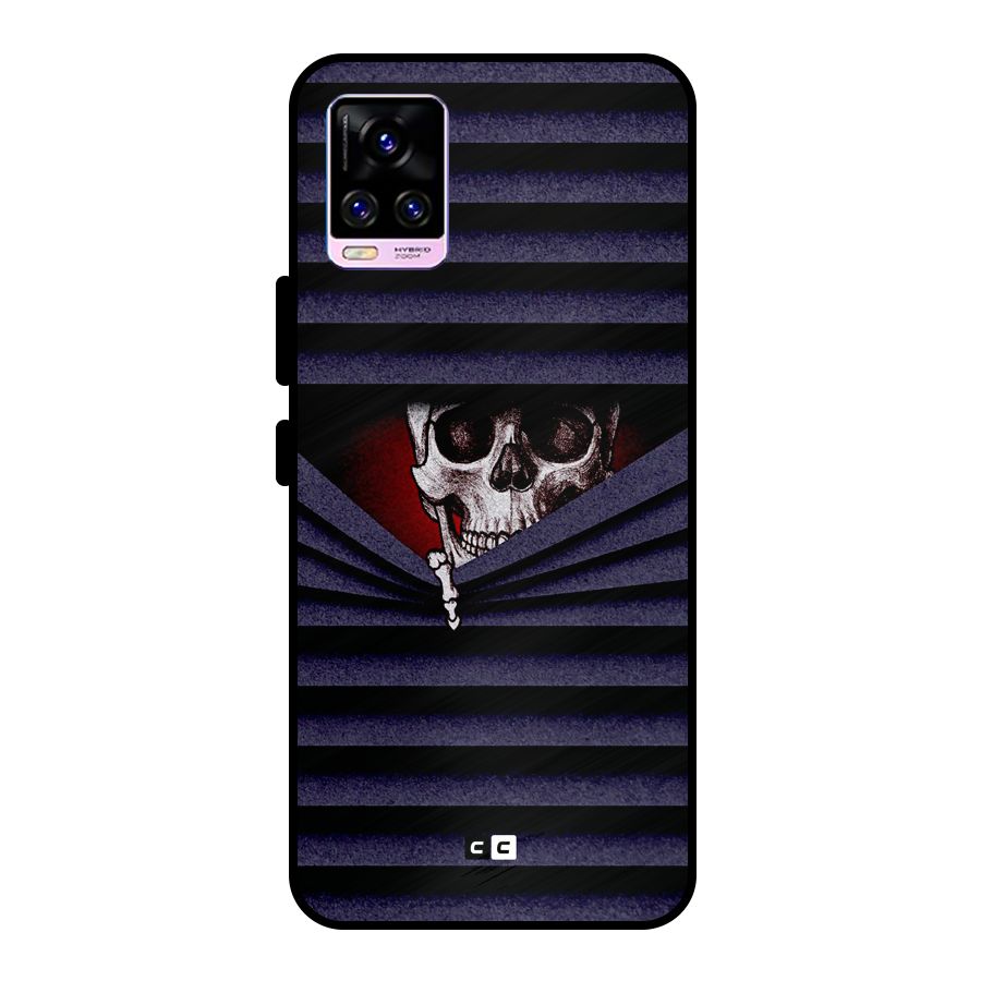 Skull Peak Metal Back Case for Vivo V20 Pro
