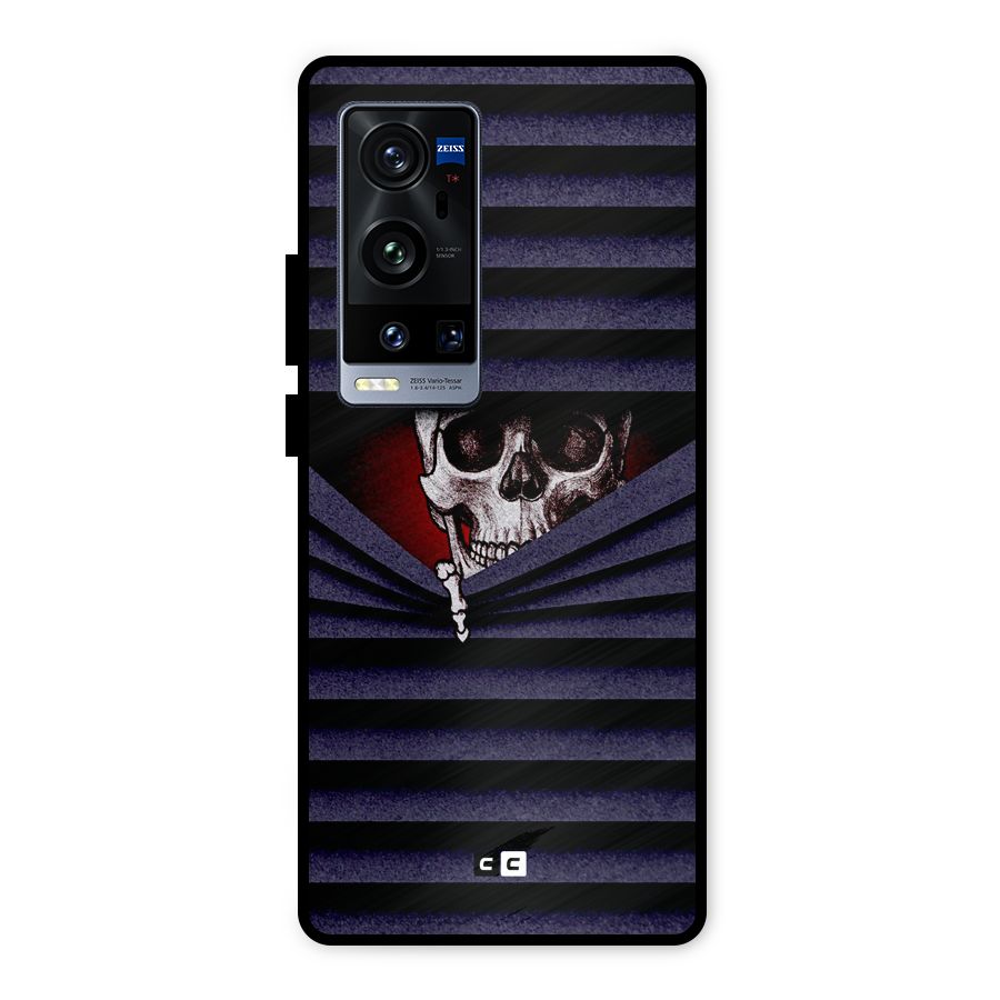 Skull Peak Metal Back Case for Vivo X60 Pro Plus