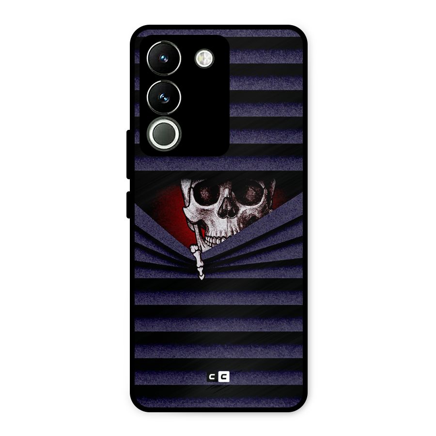 Skull Peak Metal Back Case for Vivo Y200