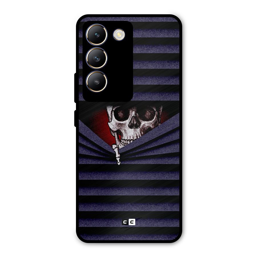 Skull Peak Metal Back Case for Vivo Y200e