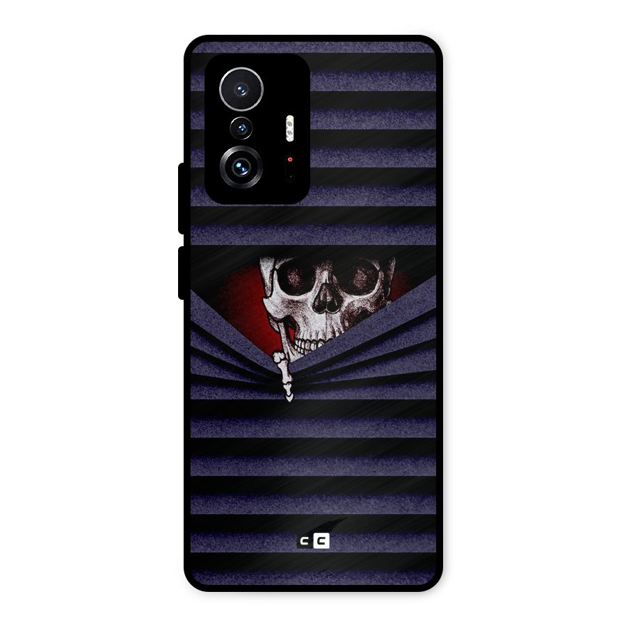 Skull Peak Metal Back Case for Xiaomi 11T Pro