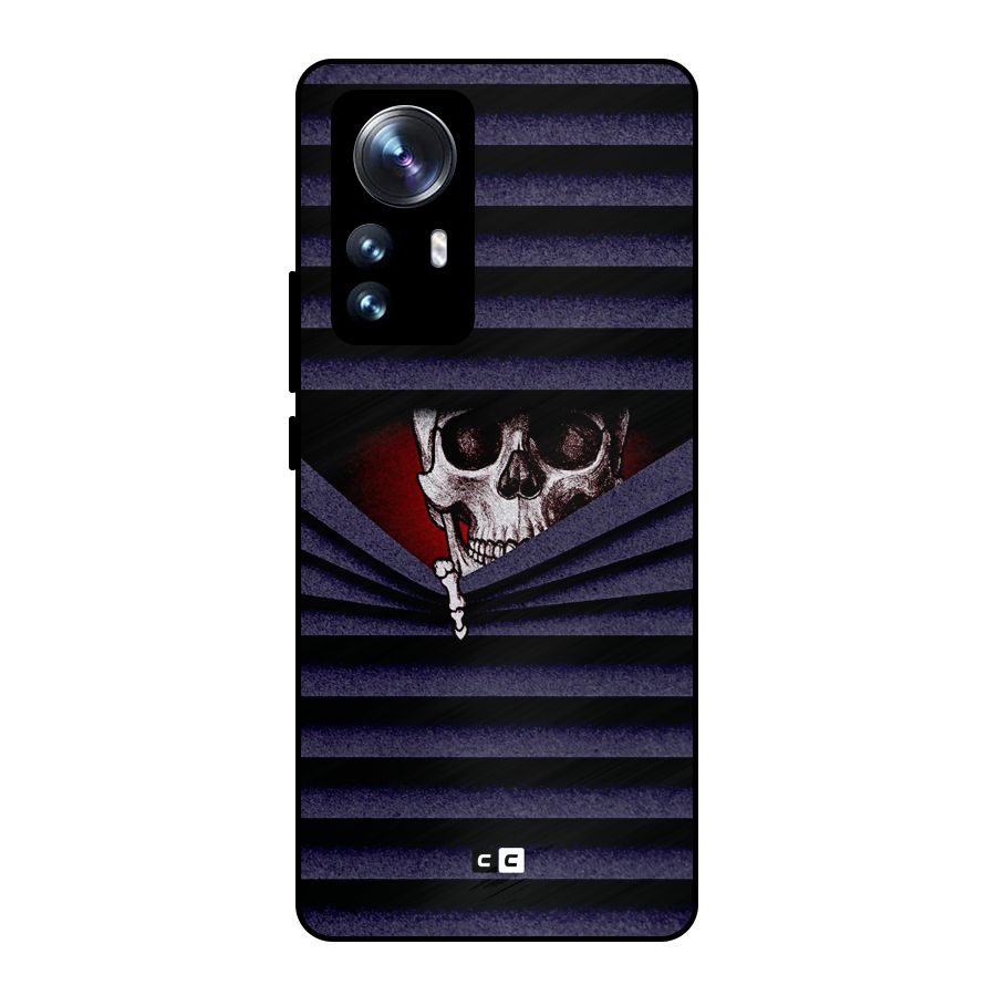 Skull Peak Metal Back Case for Xiaomi 12 Pro