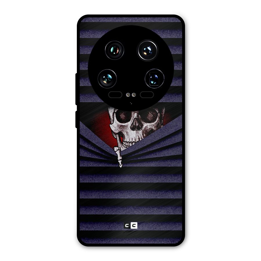Skull Peak Metal Back Case for Xiaomi 14 Ultra