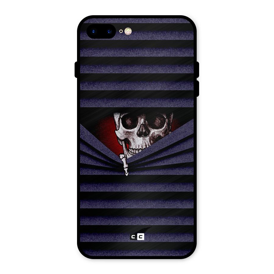 Skull Peak Metal Back Case for iPhone 7 Plus