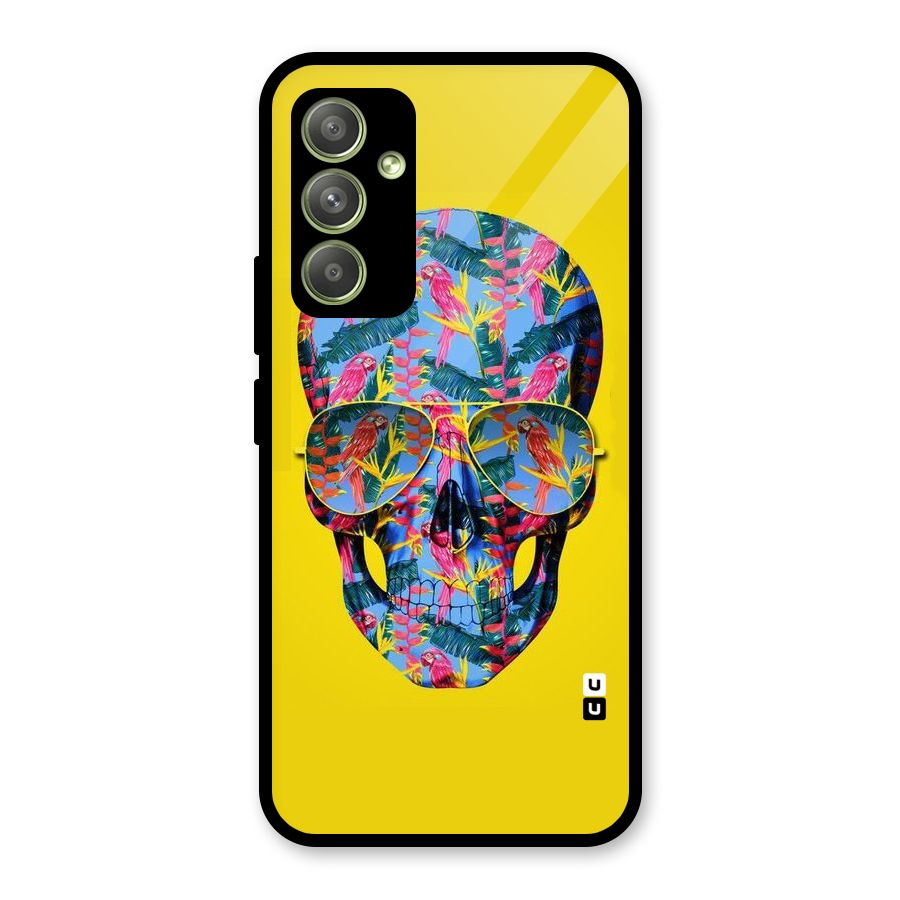 Skull Swag Glass Back Case for Galaxy A54