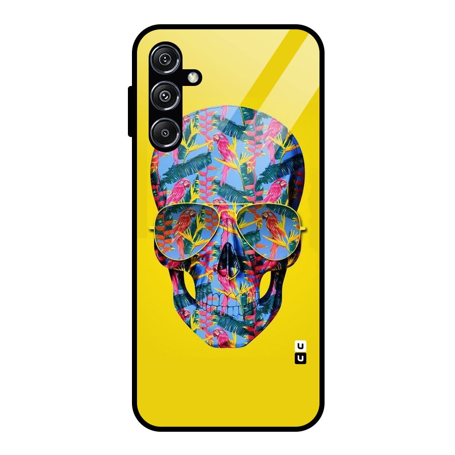 Skull Swag Glass Back Case for Galaxy M34 5G