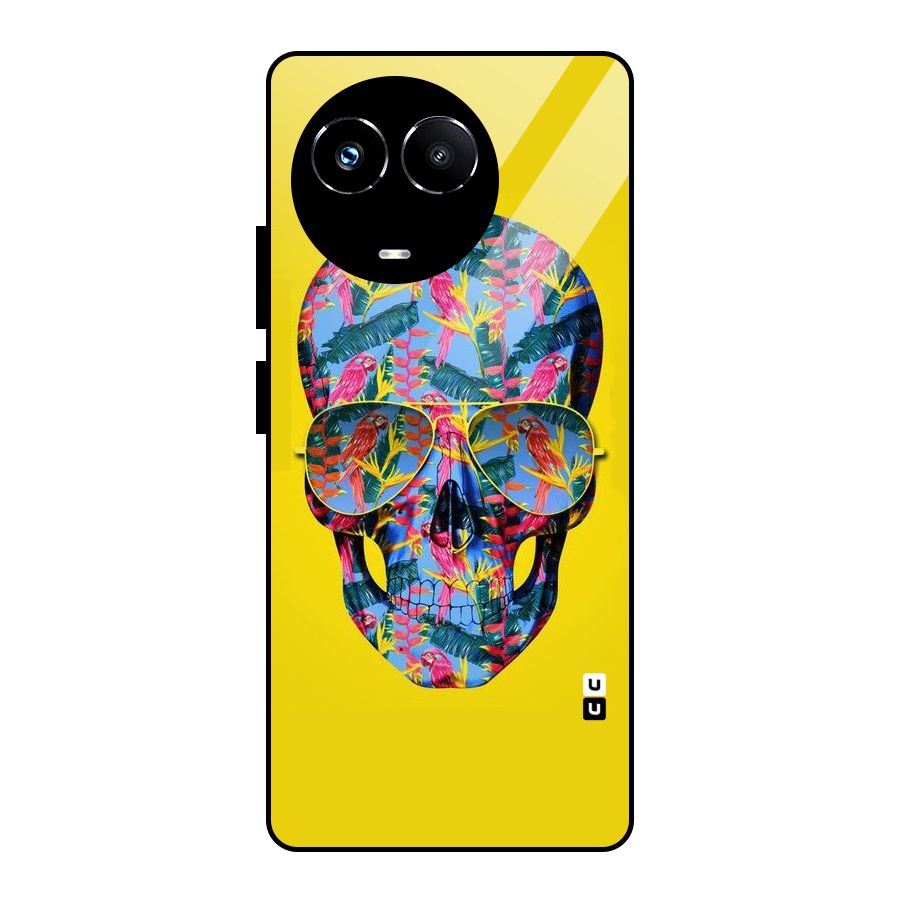 Skull Swag Glass Back Case for Realme Narzo 60X