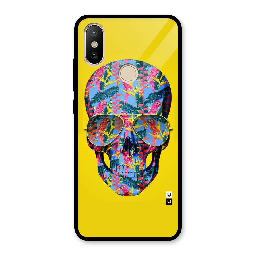 Skull Swag Glass Back Case for Redmi A2