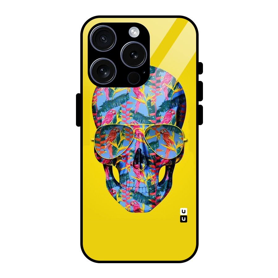 Skull Swag Glass Back Case for iPhone 15 Pro