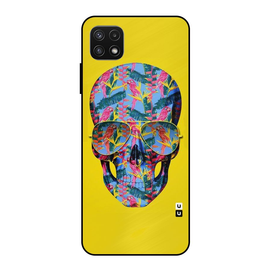Skull Swag Metal Back Case for Galaxy A22 5G