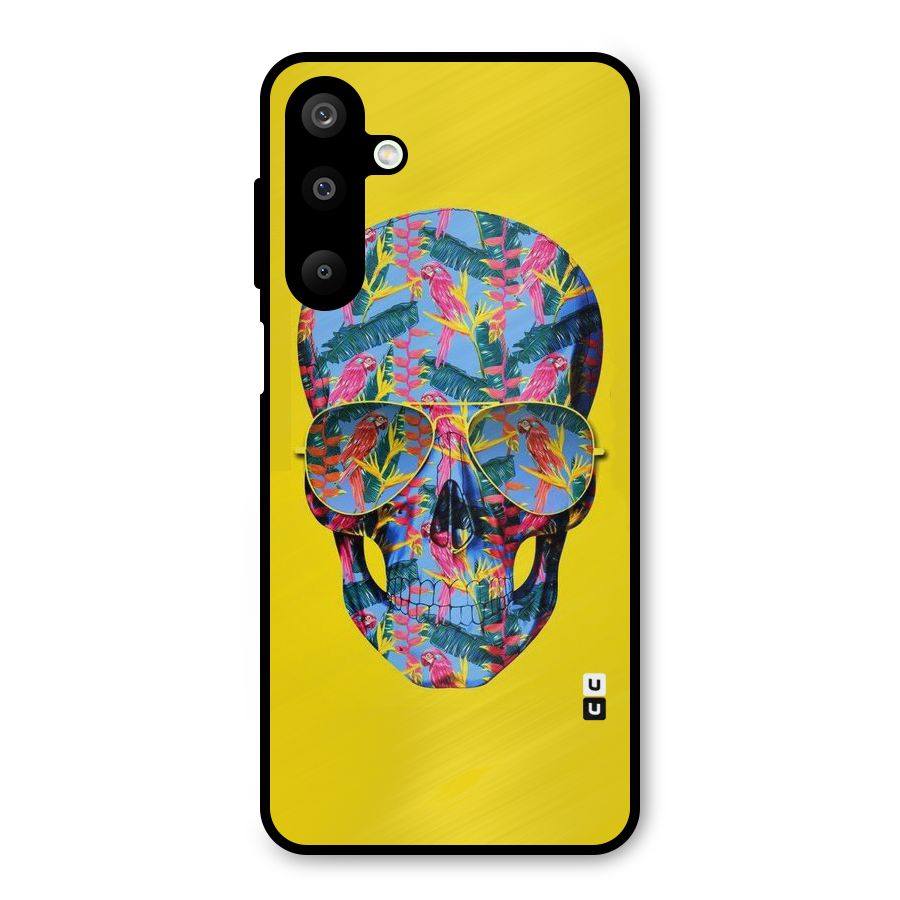 Skull Swag Metal Back Case for Galaxy M16