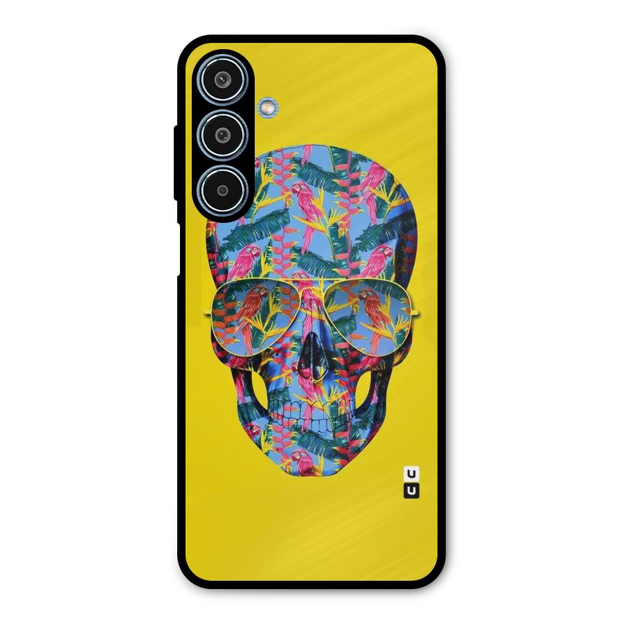 Skull Swag Metal Back Case for Galaxy M35
