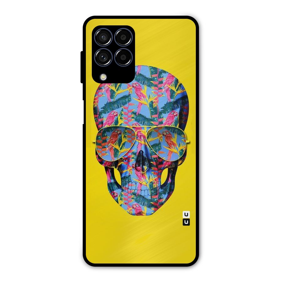 Skull Swag Metal Back Case for Galaxy M53 5G
