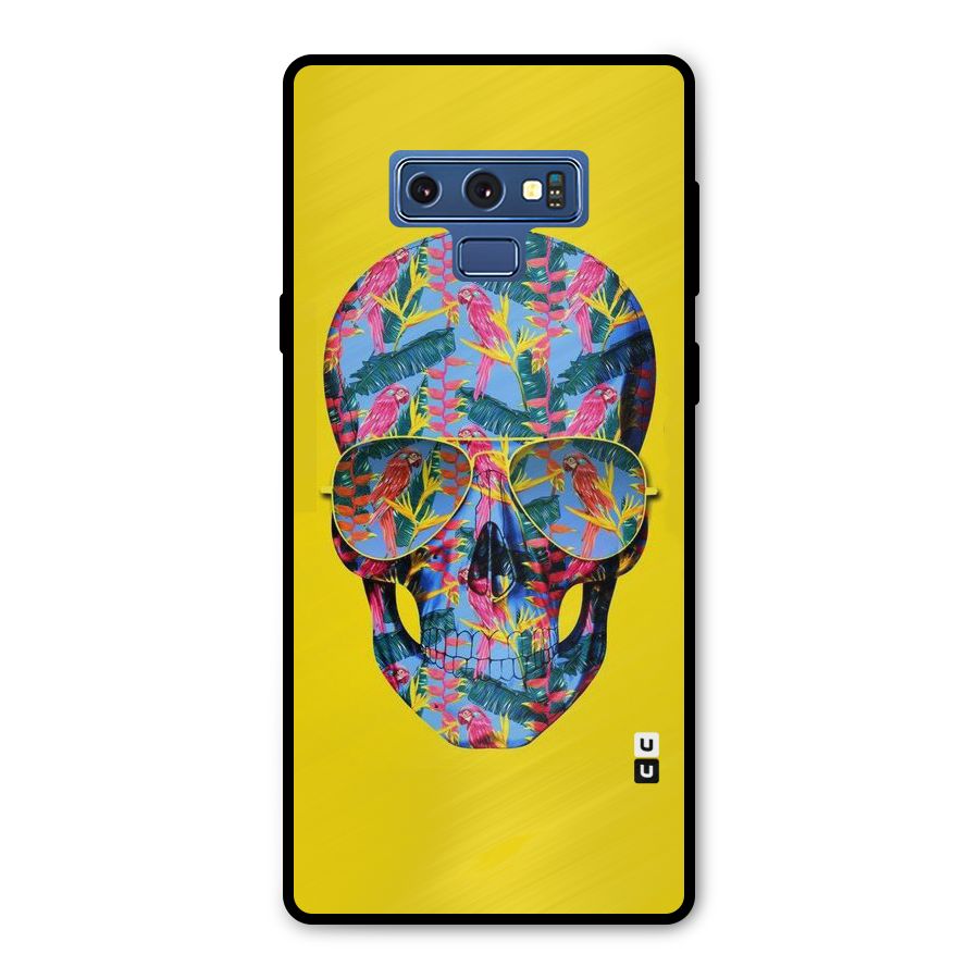 Skull Swag Metal Back Case for Galaxy Note 9