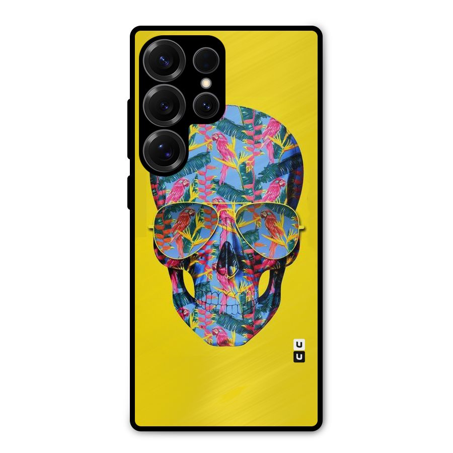 Skull Swag Metal Back Case for Galaxy S25 Ultra