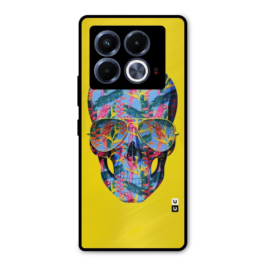 Skull Swag Metal Back Case for Infinix Note 40 5G