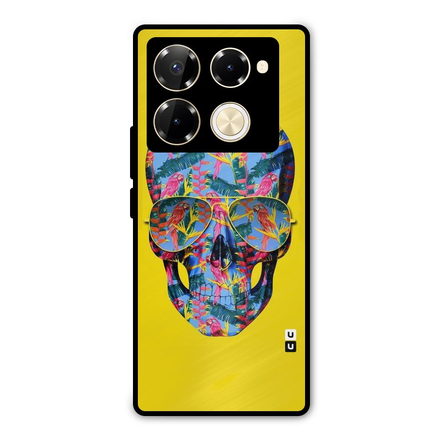 Skull Swag Metal Back Case for Infinix Note 40 Pro