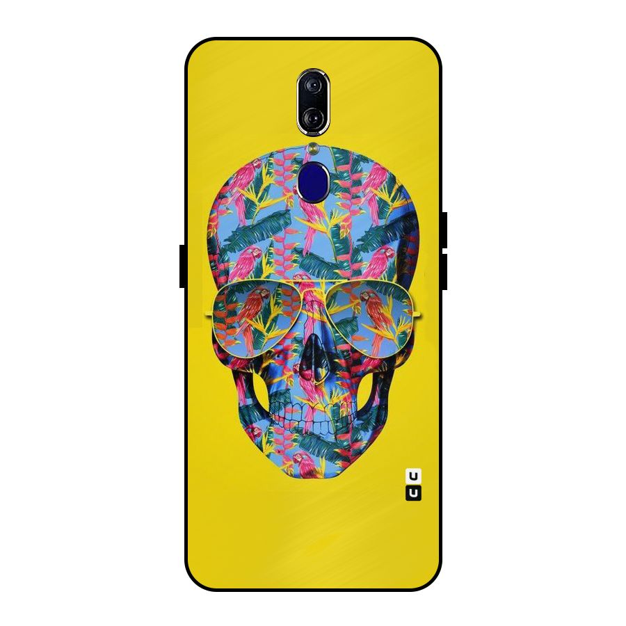 Skull Swag Metal Back Case for Oppo F11